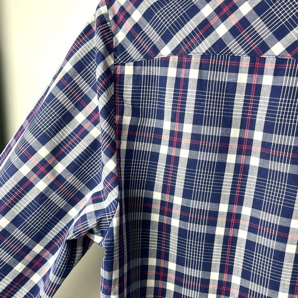 Benny Gold chambray plaid button up - Picture 13 of 16